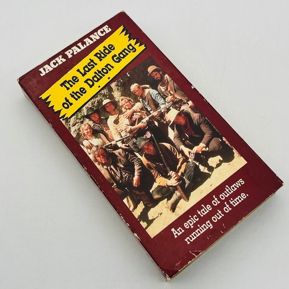 GoodTimes Home Video Other - The Last Ride of the Dalton Gang VHS Jack Palance Western Movie GoodTimes 9108